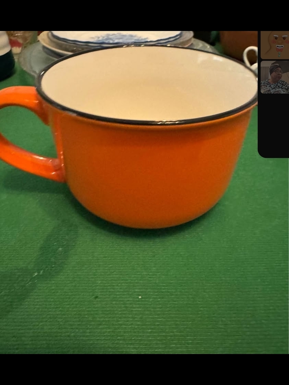 Orange Ceramic Coffee Mug - Classic Everyday Cup